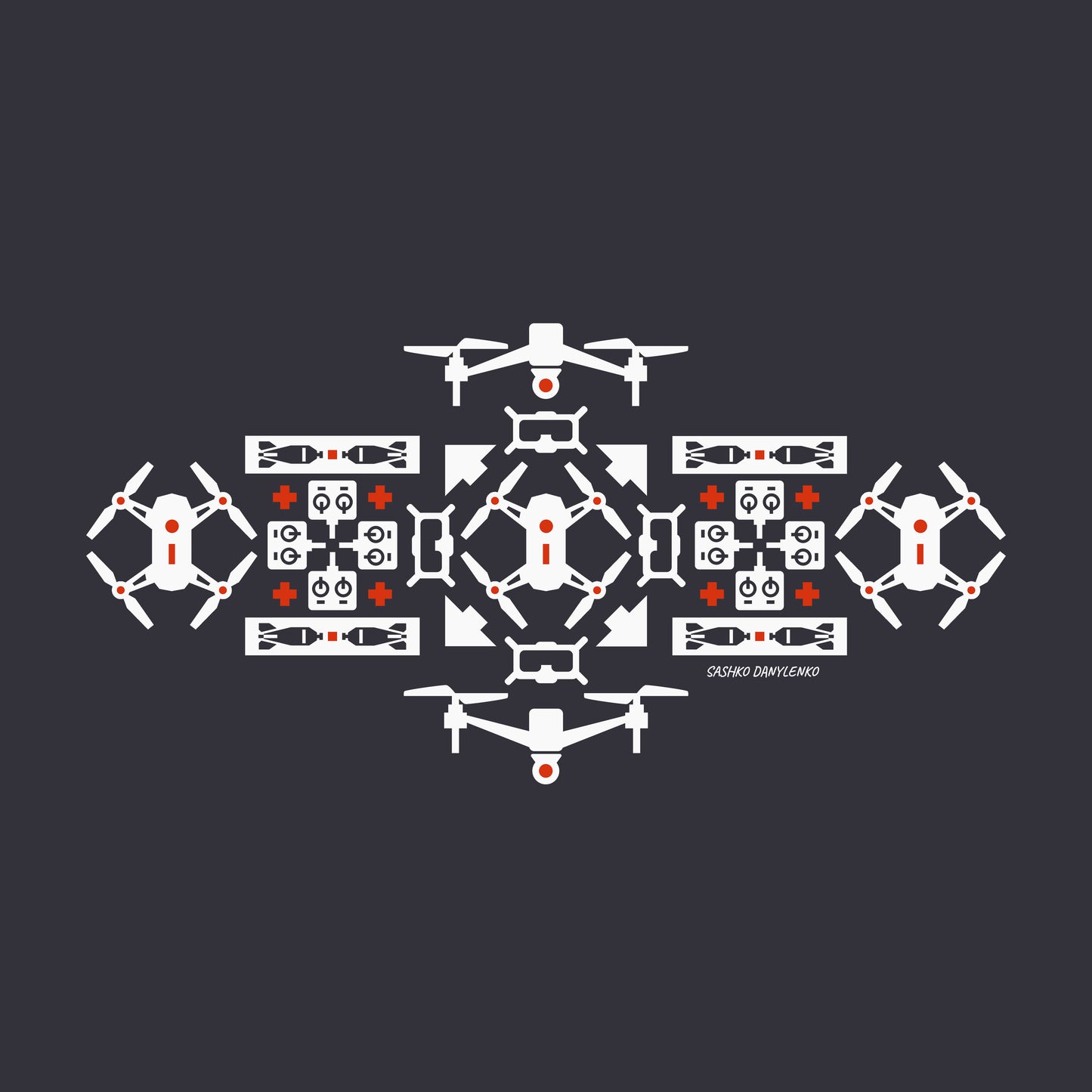Dignitas Drones - SAND - Unisex t-shirt