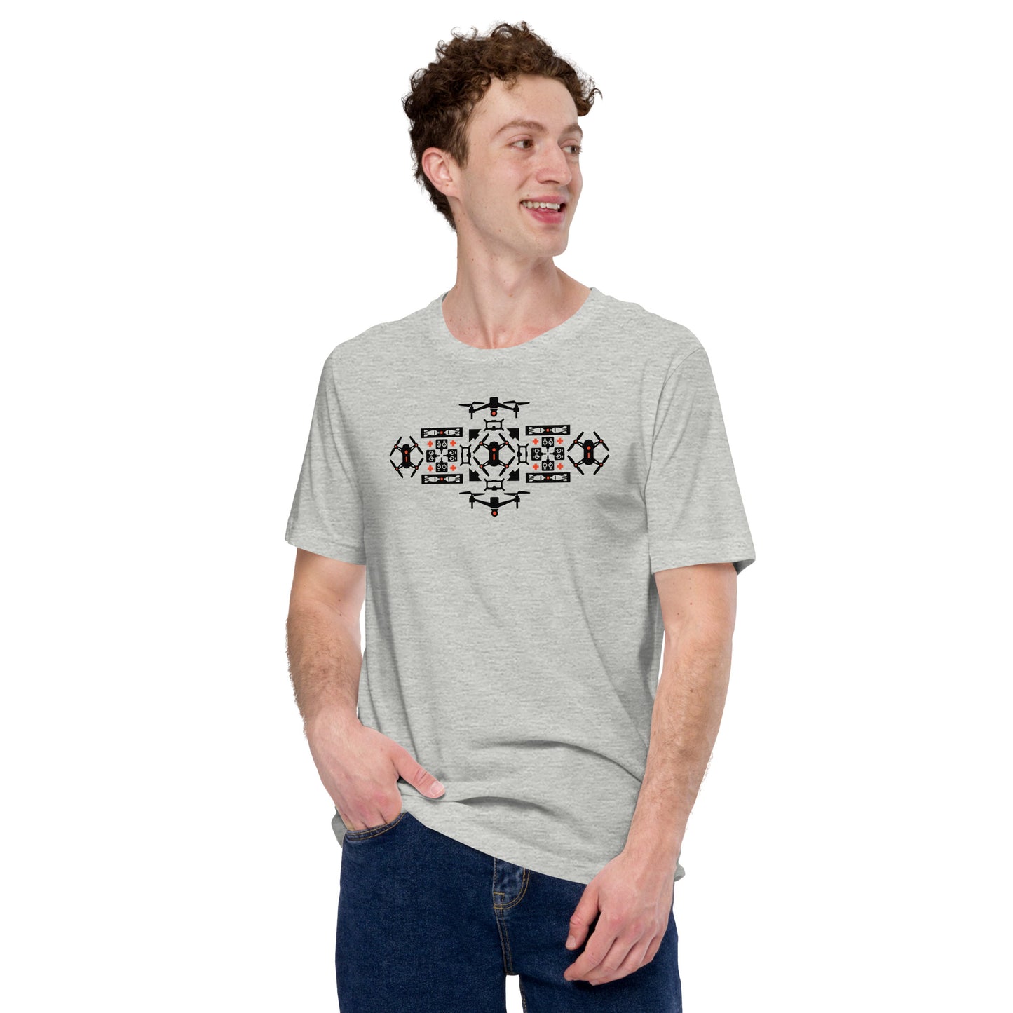 Dignitas Drones - GREY - Unisex t-shirt
