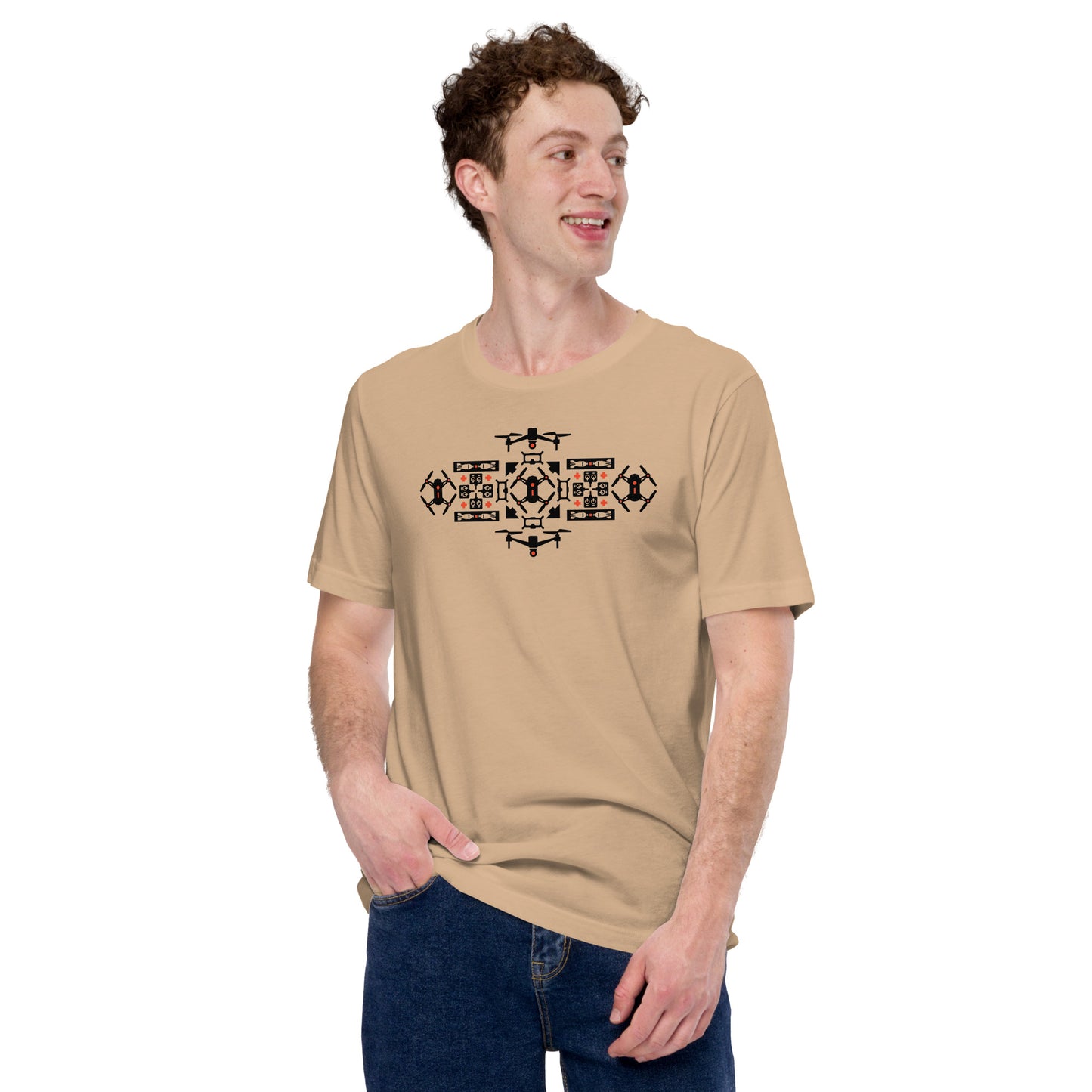 Dignitas Drones - SAND - Unisex t-shirt