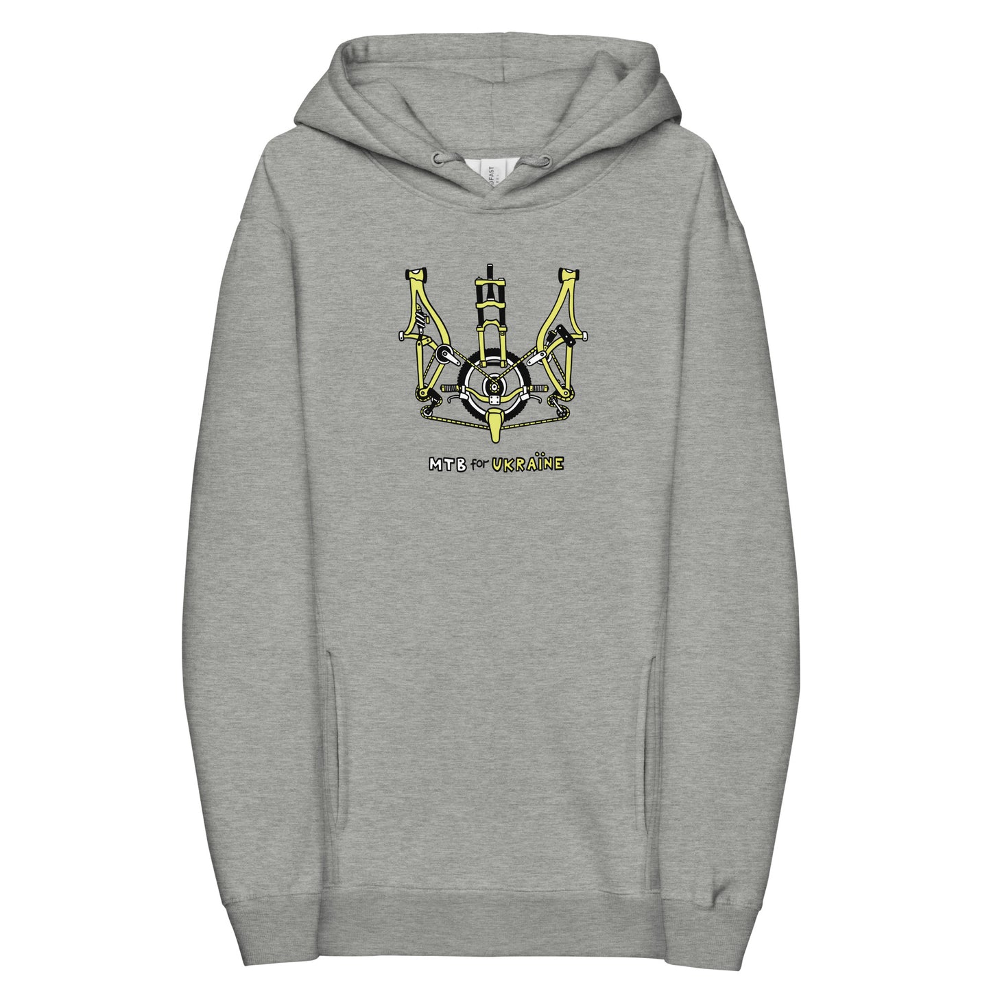 MTB for Ukraine - Unisex fashion hoodie