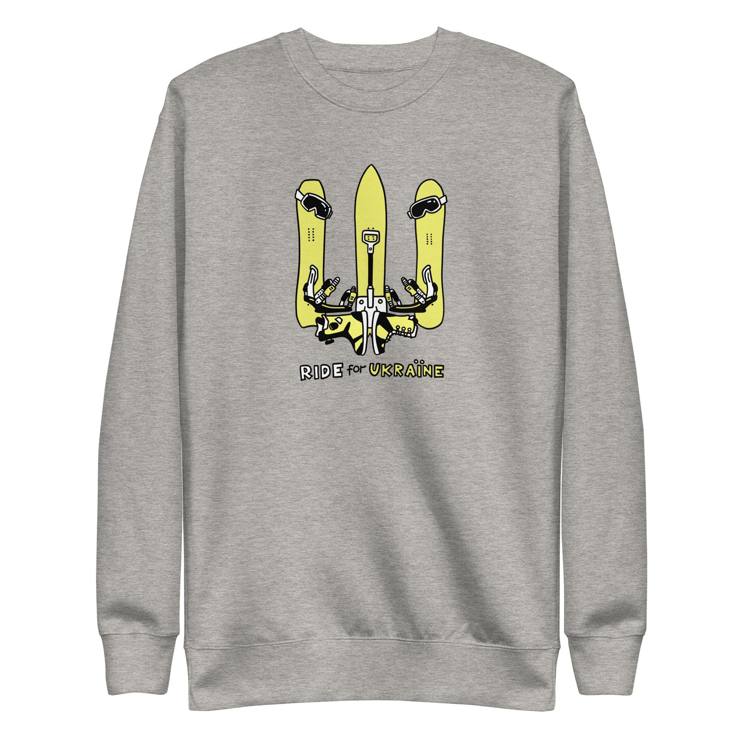 RIDE for Ukraine - Unisex Premium Sweatshirt
