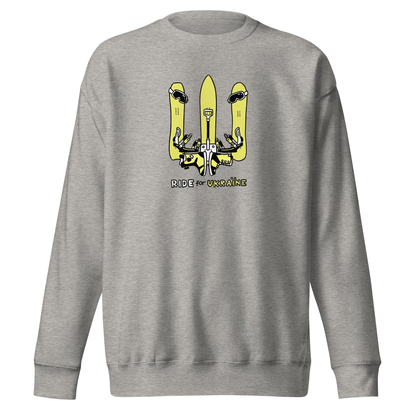 RIDE for Ukraine - Unisex Premium Sweatshirt