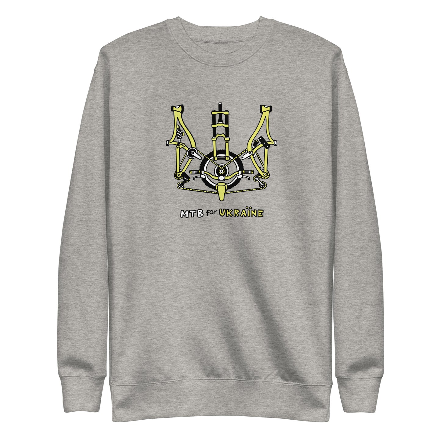 MTB for Ukraine - Unisex Premium Sweatshirt