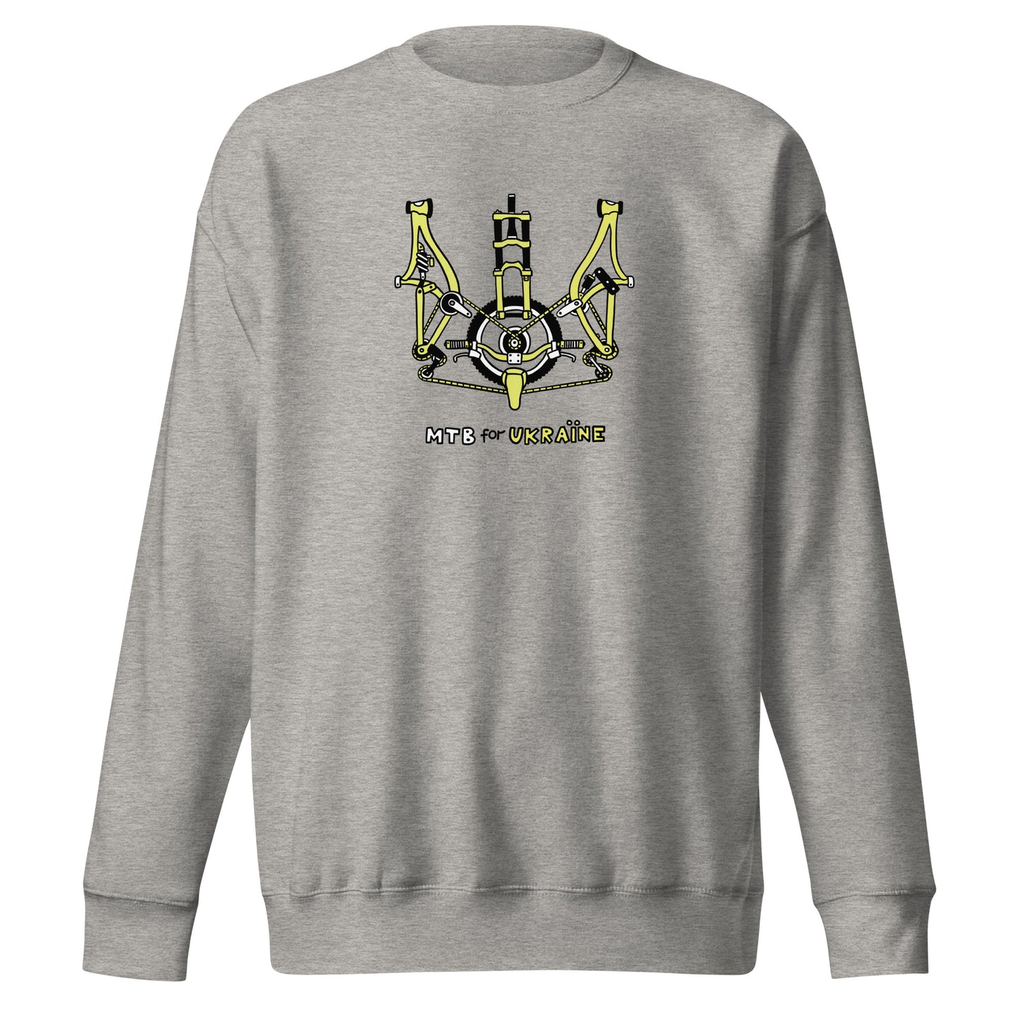 MTB for Ukraine - Unisex Premium Sweatshirt