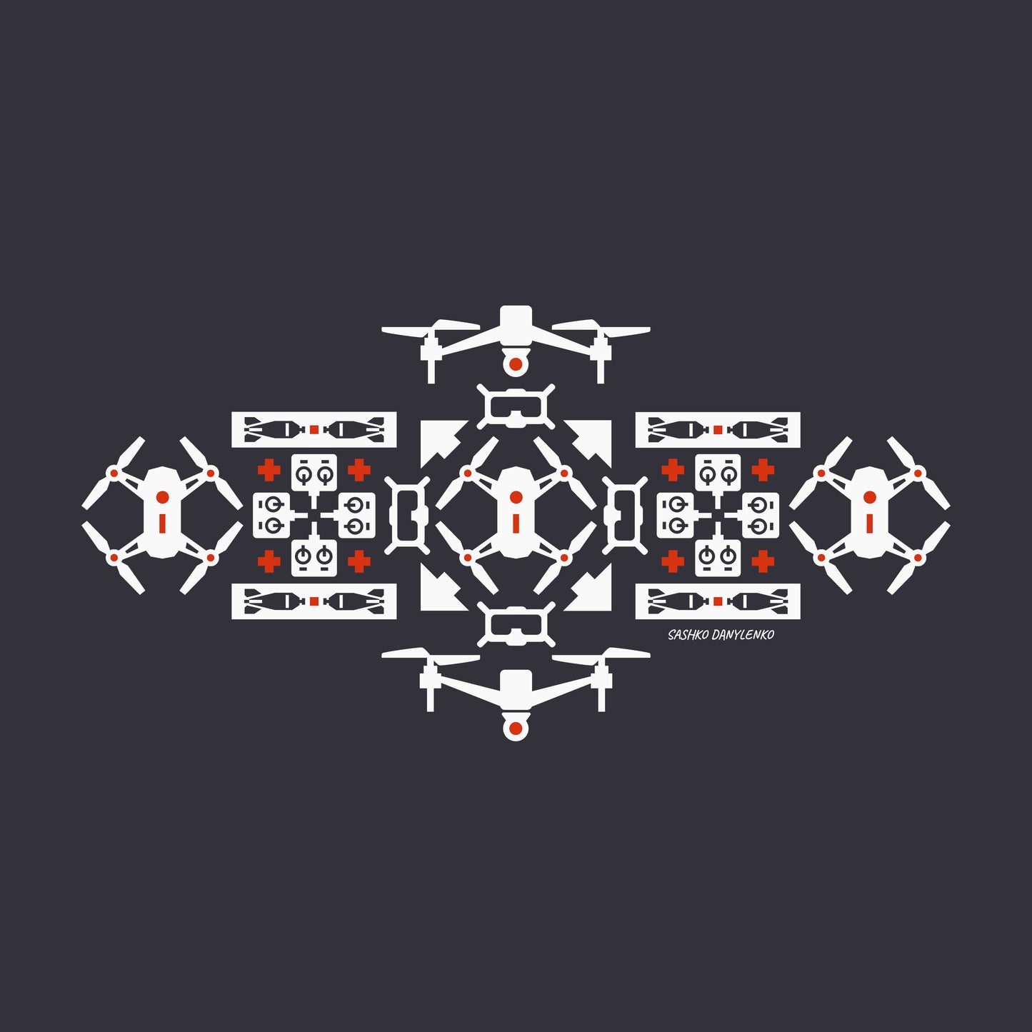Dignitas Drones - SAND - Unisex t-shirt