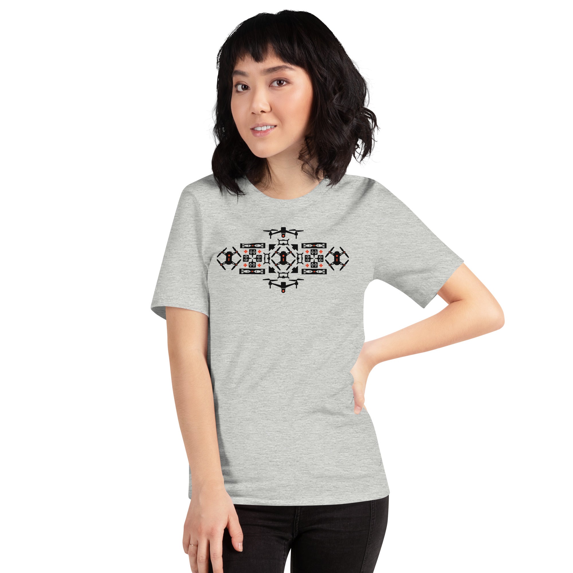 Dignitas Drones GREY Unisex t shirt sashkoshop