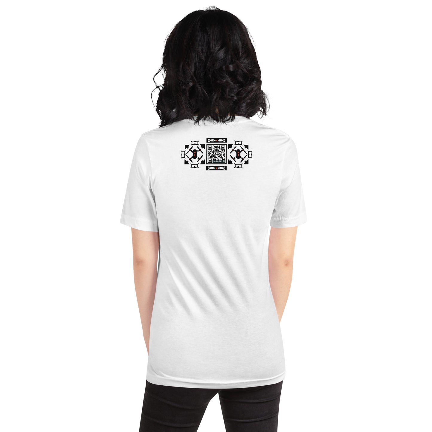 Dignitas Drones - WHITE - Unisex t-shirt