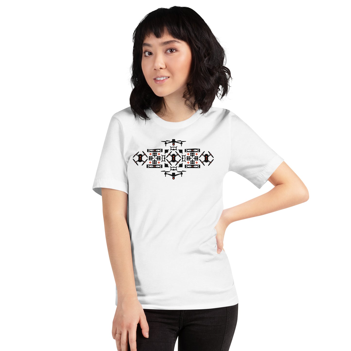 Dignitas Drones - WHITE - Unisex t-shirt