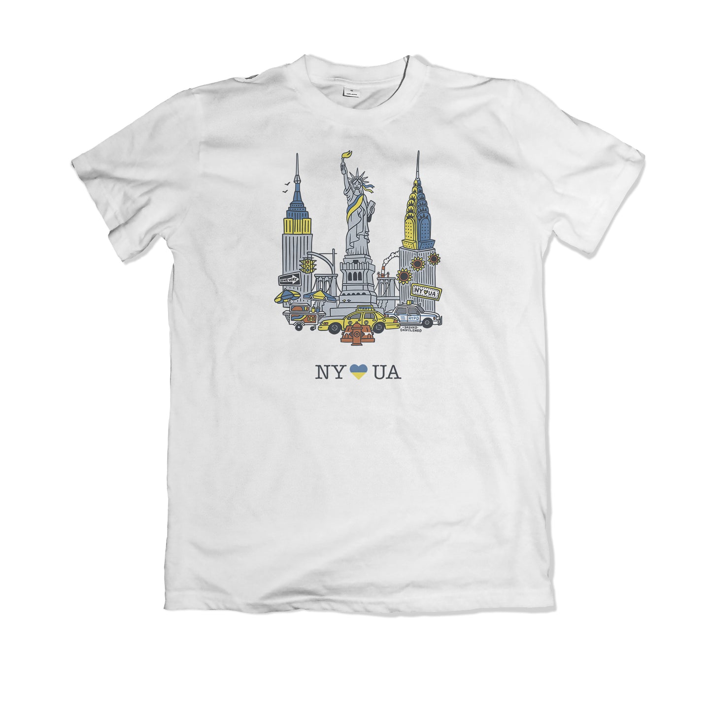 T-shirt - NYC loves UA